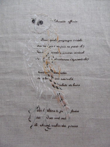 Broderie point croix - , terminée